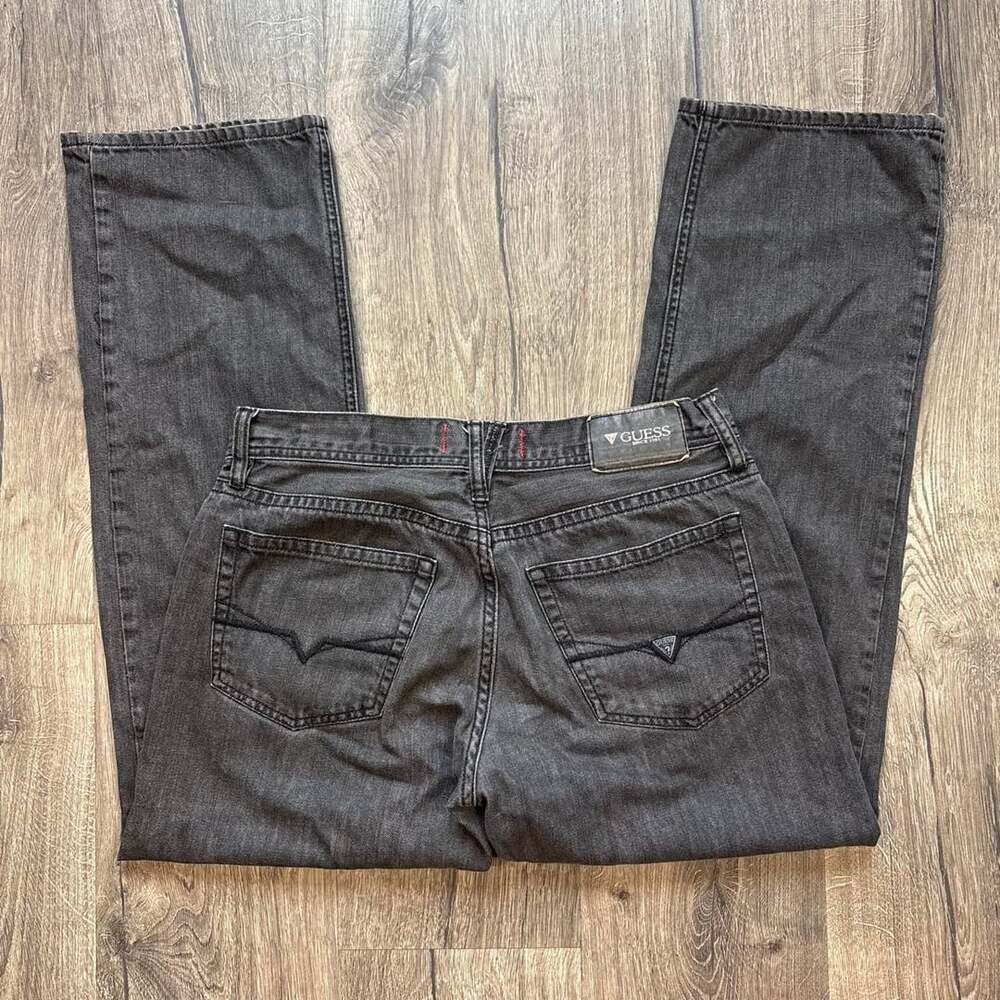 GUESS Relaxed Straight Rowland Fit Jeans Black
